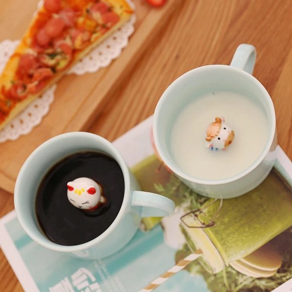 Adorable Animal Surprise Mug - Whimsical Drinkware for Kids & Adults, Durable Ceramic, Multiple Animal Designs - Image 5