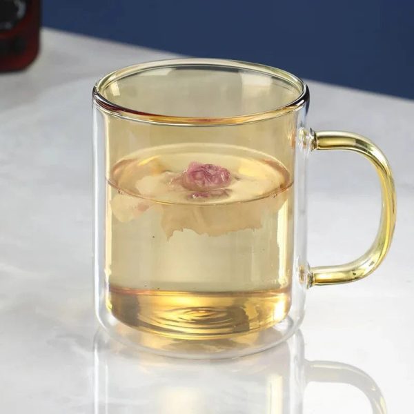 Colourful Glass Double Walled Coffee Mug - Image 11